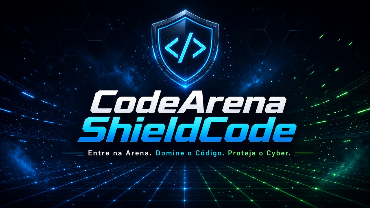 CodeArena ShieldCode — Entre na Arena. Domine o Código. Proteja o Cyber.